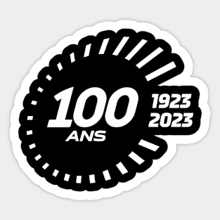 100 Years of History, 1923-2023  Racing Sticker